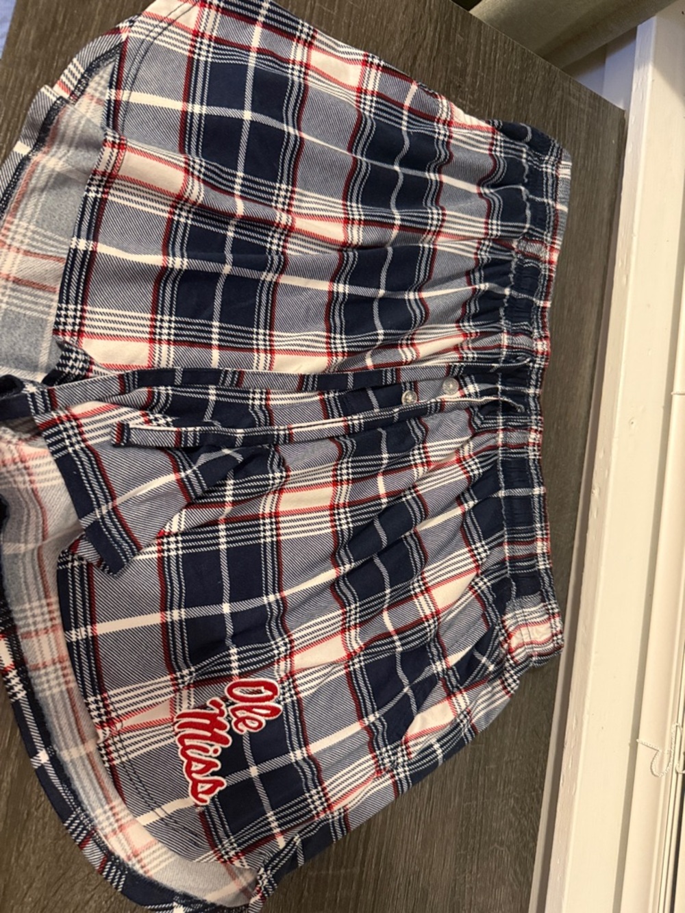 Ole Miss pajama shorts